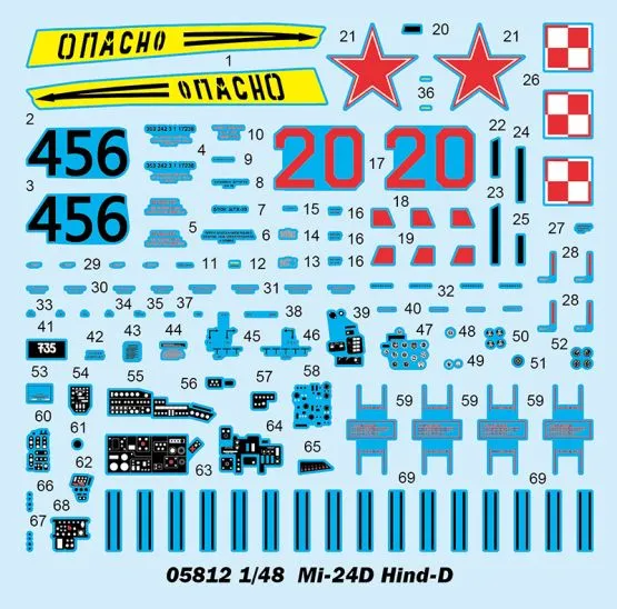 Mil Mi-24D Hind 1:48