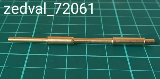 2S35 Koalitsiya-SV gun barrel 1:72