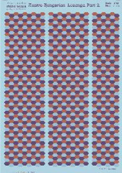Lozenge A. German naval three color printed fabric 1:48