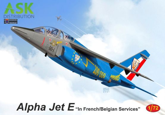 Alpha Jet E - In French/Belgian Services 1:72