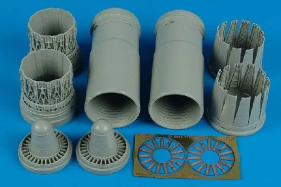 EF 2000A exhaust nozzles - (early version) for Revell 1:32