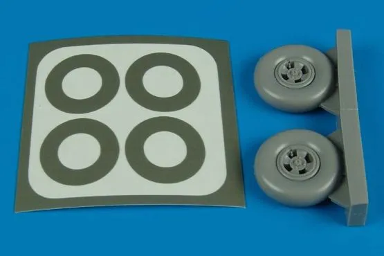 Spitfire Mk. IX wheels & paint masks 1:32