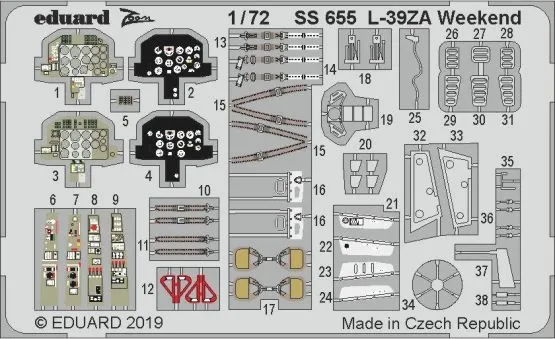 L-39ZA P.E. for Eduard (Zoom) 1:72