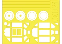 Bf 109E mask for Hasegawa 1:72
