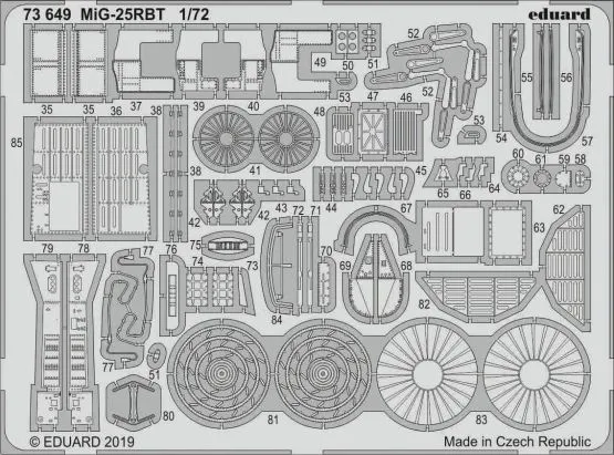 MiG-25RBT P.E. for ICM 1:72
