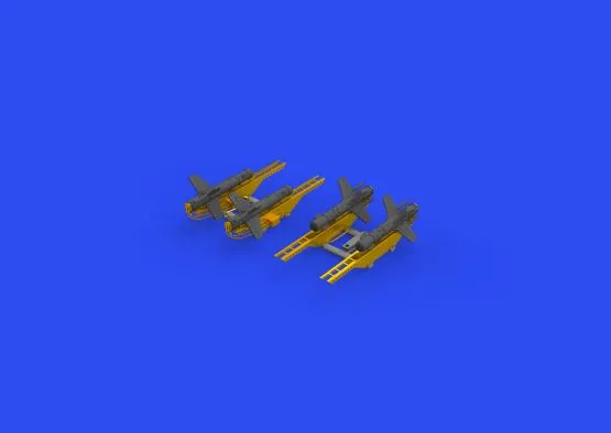 Falanga 9M17P missiles for Mi-24 1:48 Falanga 9M17P missiles for Mi-24 1:48