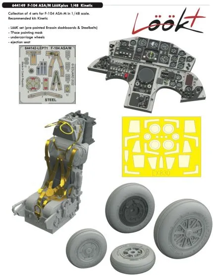 F-104 ASA/ M LööKplus 1:48 F-104 ASA/ M LööKplus 1:48