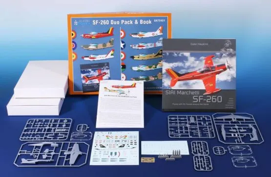 SIAI-Marchetti SF-260 Duo Pack & Book 1:72