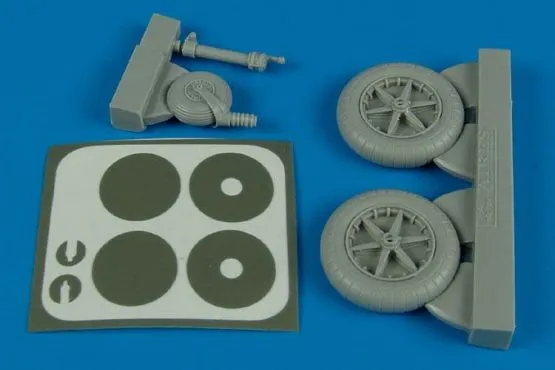 Bf 109F wheels & paint masks 1:32