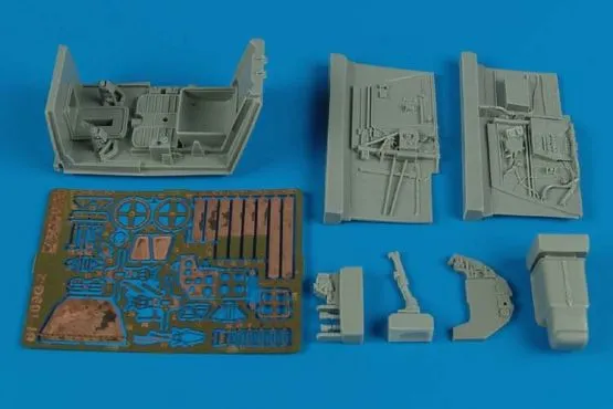 Bf 109G-2 cockpit set for Trumpeter 1:32