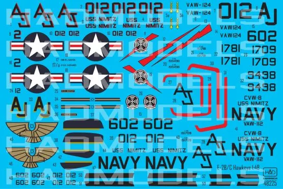 E-2B/C VAW-124, VAW-112 B 1:48