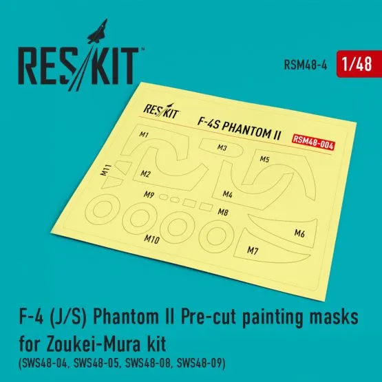 F-4 J/S mask for Zoukei-Mura 1:48