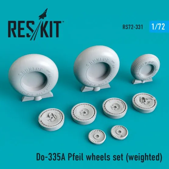 Do 335А Pfeil wheels 1:72