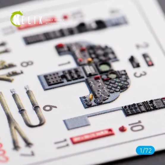 F-5E Tiger II Early series interior 1:72