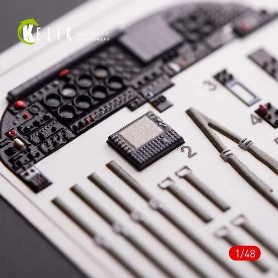 A-37B Dragon Fly interior for Trumpeter 1:48