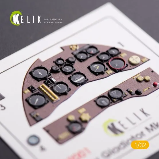 Gladiator Mk.II interior for ICM 1:32