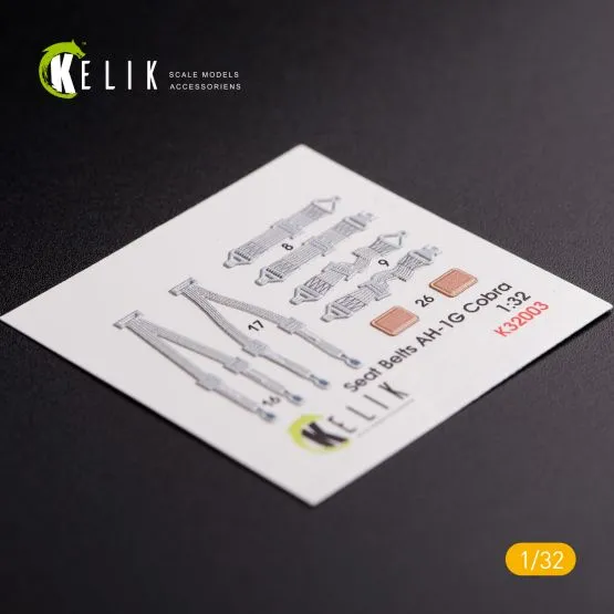 AH-1G Cobra interior for ICM 1:32