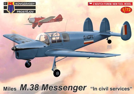 Miles M.38 Messenger - In civil services 1:72