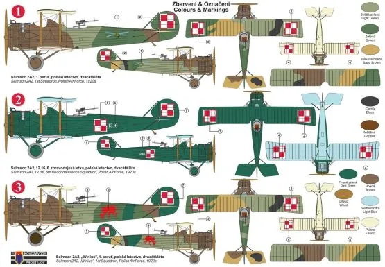 Salmson Sal.2A2 - In Polish Services 1:72