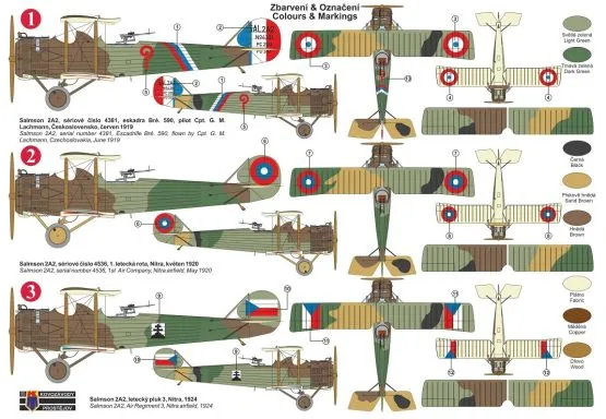 Salmson Sal.2A2 - Czechoslovakia 1:72