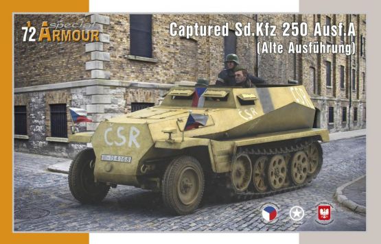 Sd.Kfz 250 Ausf.A (Alte Ausführung) Capture 1:72