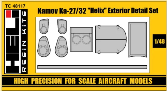 Kamov Ka-27/32 Helix Exterior Detail Set 1:48