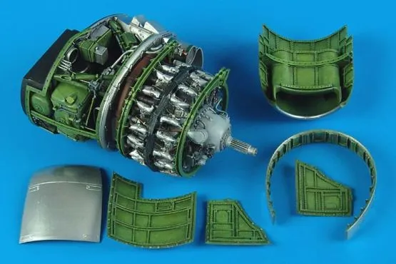 P-47D Thunderbolt engine set 1:32