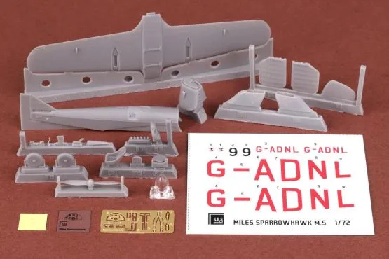 Miles M.5 Sparrowhawk - King's Cup 1935 1:72