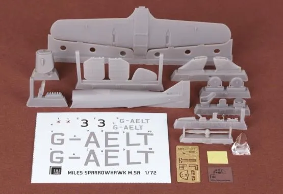 Miles M.5A Sparrowhawk - Schlesinger Race 1936 1:72