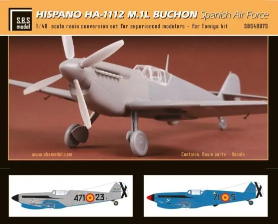 Hispano HA-1112 M.1L Buchon - Spanish Air Force 1:48