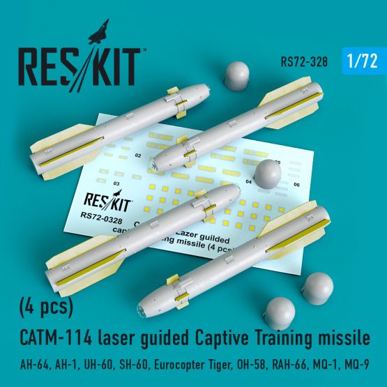 CATM-114 laser guided Captive Training missiles 1:72