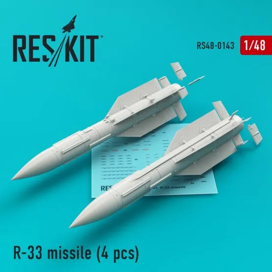 R-33 missiles 1:48