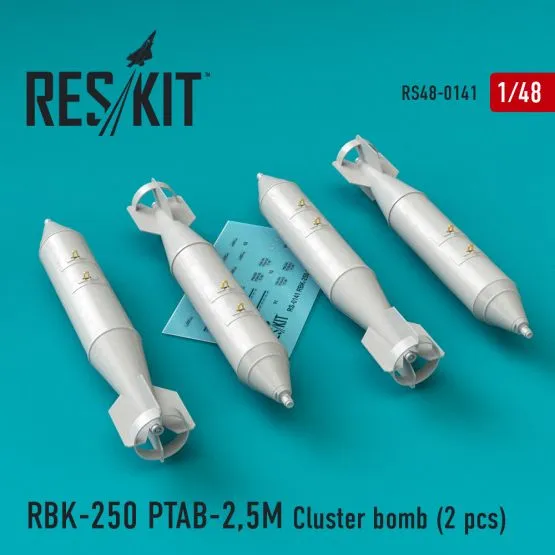 RBK-250 PTAB-2,5M Cluster bombs 1:48