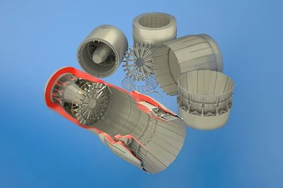 MiG-29 Fulcrum exhaust nozzles for Trumpeter 1:32