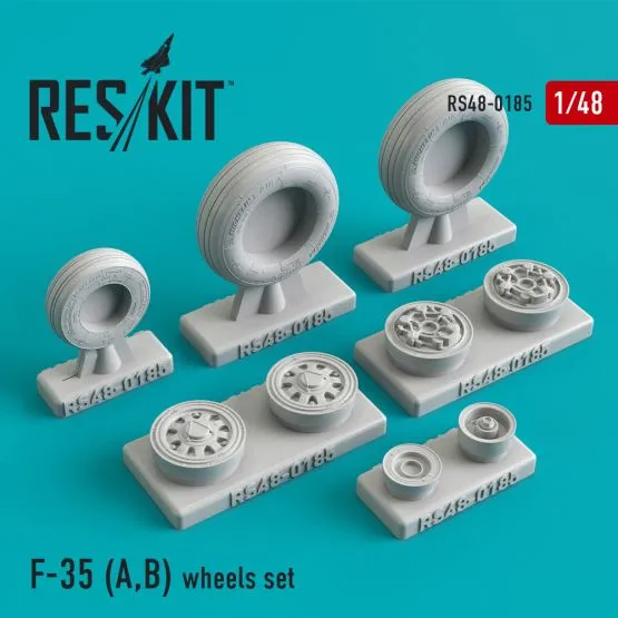 F-35 (A,B) wheels set 1:48