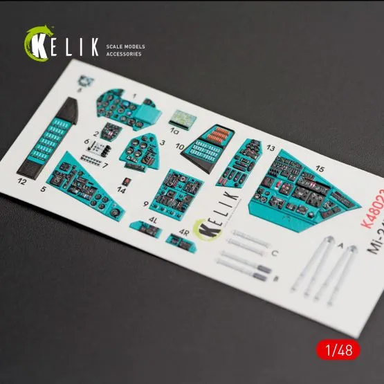 Mi-24V interior for Zvezda 1:48
