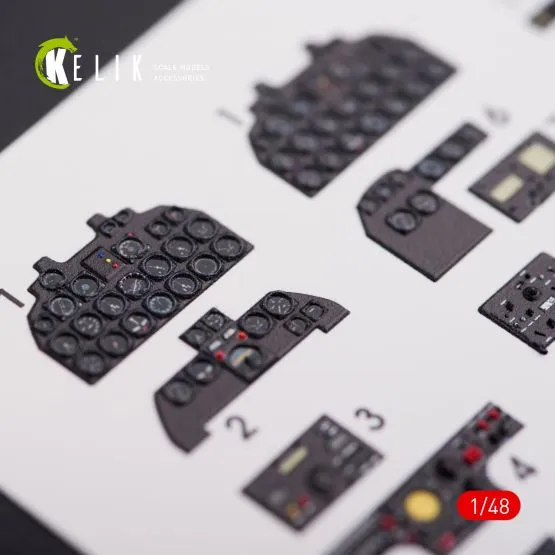 F-82 (F,G) "Twin Mustang" interior for Modelsvit 1:48
