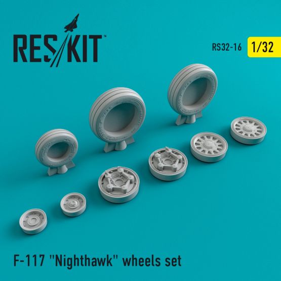 F-117 Nighthawk wheels 1:32