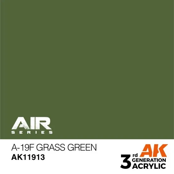 A-19F Greass Green (3G)