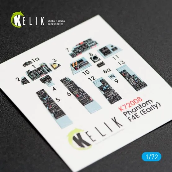F-4E "Phantom II" interior for FineMolds 1:72