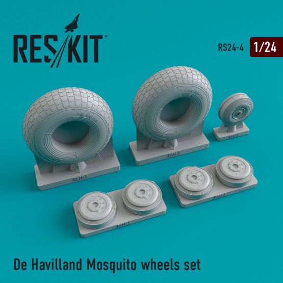 DH.98 Mosquito wheels 1:24