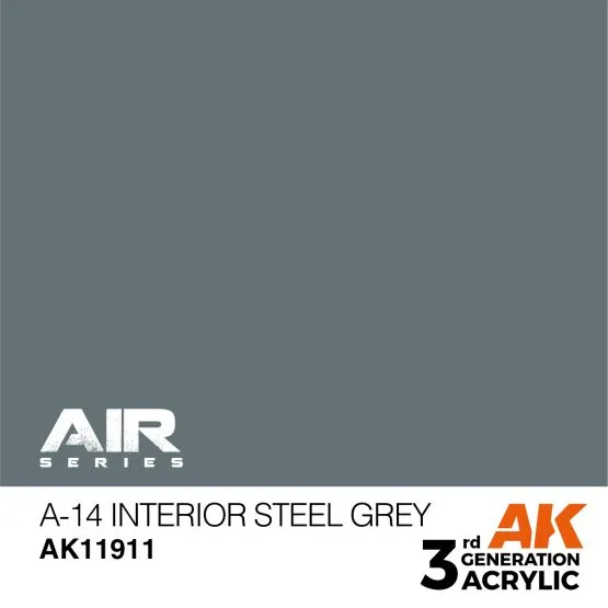 A-14 Interior Steel Grey 17ml (3G)