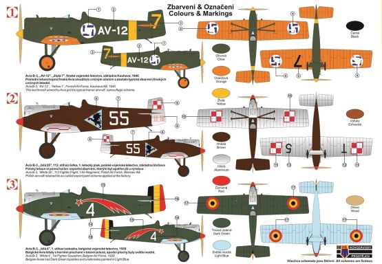Avia B-3 - International 1:72