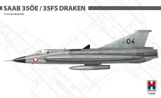 SAAB J 35ÖE/FS Draken 1:72