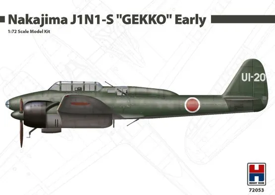 Nakajima J1N1-S "GEKKO" Early 1:72 Nakajima J1N1-S "GEKKO" Early 1:72