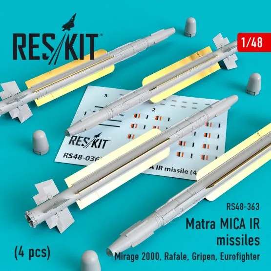 Matra MICA IR missiles 1:48