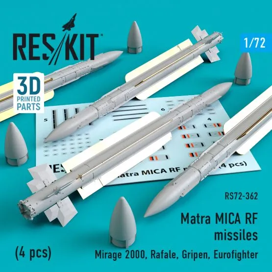 Matra MICA RF missiles 1:72