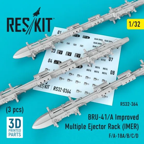 BRU-41/A Improved Multiple Ejector Rack (IMER) 1:32