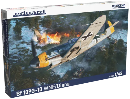 Bf 109G-10 WNF/ Diana - Weekend edition 1:48