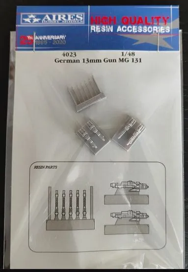 MG 131 German aircraft 13mm MG 1:48